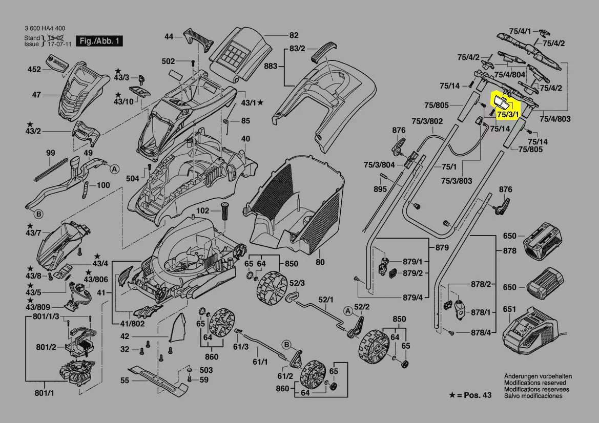 boîtier connexion interrupteur réf. F 016 L67 218 Bosch